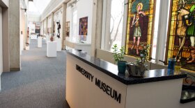 A picture of the inside of the SIU University Museum