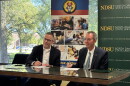 Fargo Public Schools Superintendent Dr. Cory Steiner, and North Dakota State University President Dr. Marshall Stewart.