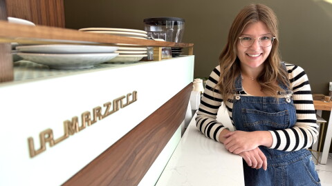 Hannah Blazinksi Cuhel at Revival Specialty Coffee Bar | Prairie Public