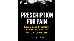 the book cover for "prescription for pain" 
