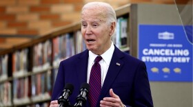 EBRUARY 21: U.S. President Joe Biden delivers remarks on canceling student debt at Culver City Julian Dixon Library on February 21, 2024 in Culver City, California. The Biden administration announced it will forgive $1.2 billion in student debt for more than 150,000 borrowers who are enrolled in the Saving on a Valuable Education (SAVE) repayment plan. According to the White House, Biden has canceled a total of $138 billion in student debt for close to 3.9 million borrowers.