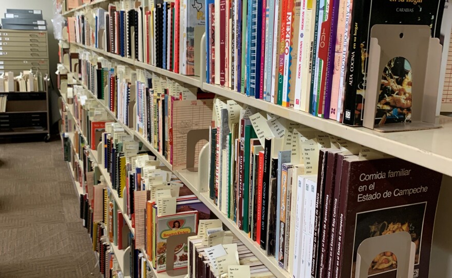 The Mexican Cookbook Collection at the University of Texas at San Antonio.