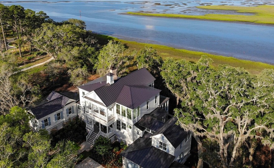 The Southern Living 2019 Idea House sits on 0.53 acres at 50 Cord Grass Court.