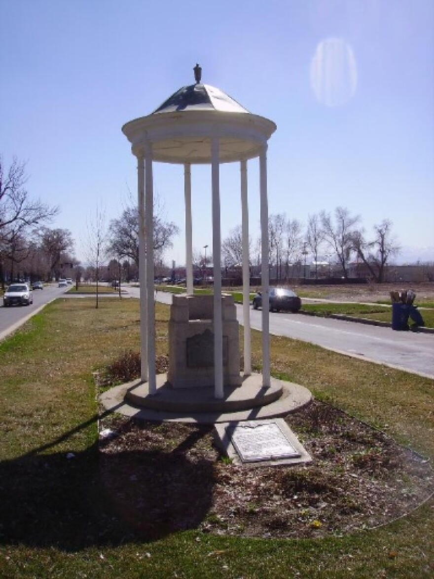 Salt Lake City's Lone Cedar Tree Monument