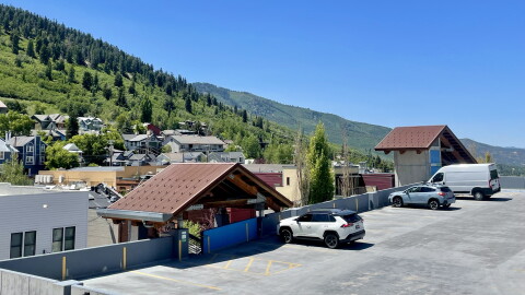 The top level of the China Bridge garage in Old Town, Park City.