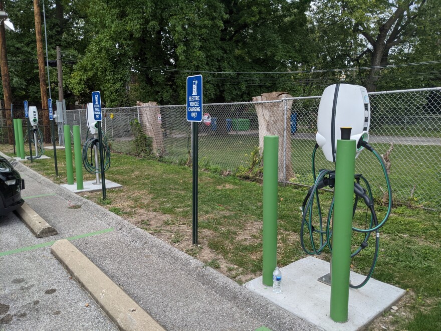 Charging stations are fully installed at Northside Youth and Senior Service Center in north St. Louis.