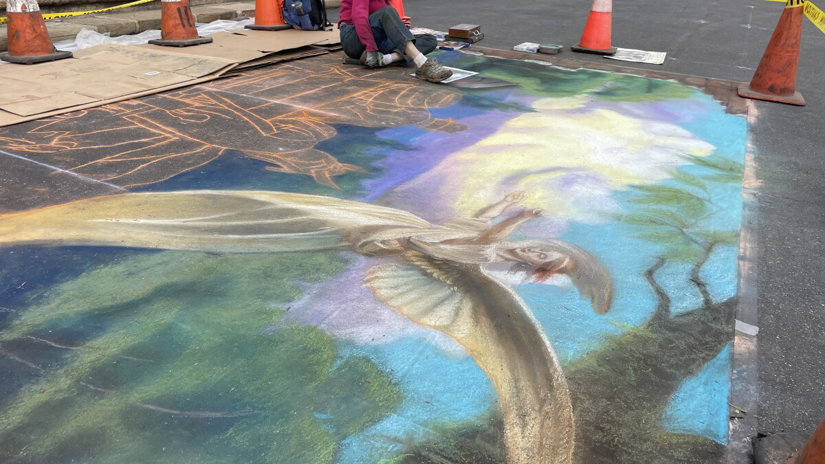 Chalk It Up! The unique street art festival which supports arts in our local public schools - Vimarsana News