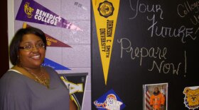 Raukell Robinson, Bishop Spaugh Middle School counselor.