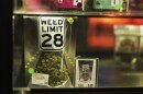 FILE — Cannabis products are seen for sale at Have a Heart cannabis dispensary Sunday, April 20, 2025, in Seattle.