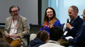 Film Wisconsin director Veronic Pope at the Wisconsin Screenwriters' Symposium in April of 2026.