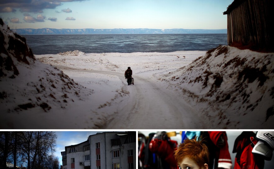 Gilkey, NPR reporter David Greene and producer Laura Krantz boarded the Trans-Siberian Railway in Moscow and took two weeks to make their way to the Pacific Ocean port city of Vladivostok. From the story "<a href="https://www.npr.org/blogs/pictureshow/143016679/russia-by-rail">Russia By Rail</a>," 2012.