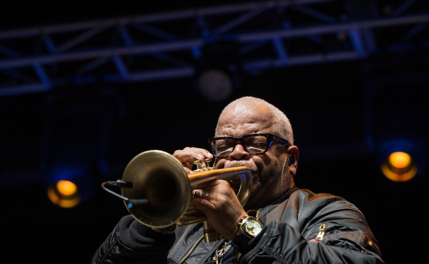 Terence Blanchard performing at the Monterey Jazz Festival