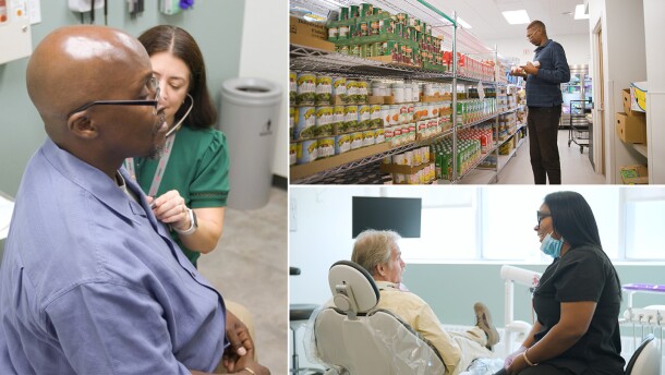 Medical care, food pantries and dental care are three of the services Milwaukee-based Vivent Health provides across the country.