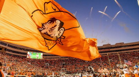 The interior of Boone Pickens Stadium.