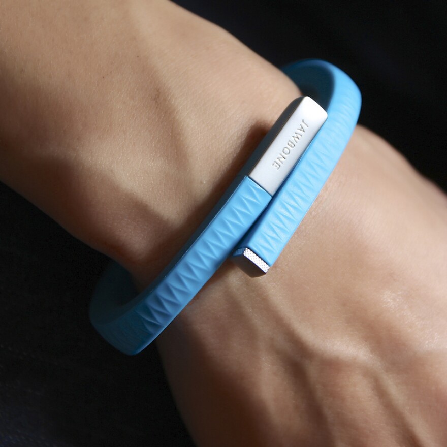 The Jawbone UP's sleep tracking system can help users optimize their sleep patterns.
