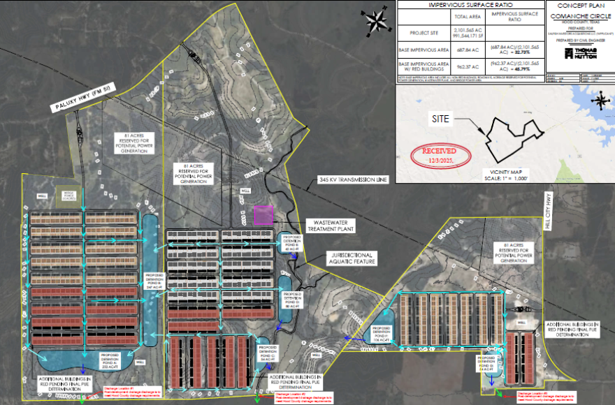 Hood County gives conditional approval to 2,100-acre data center ...