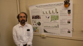 Goudarz Molaei directs the tick-testing program for the Connecticut Agricultural Experiment Station. "We are in the midst of, unfortunately, a public health crisis," he said.