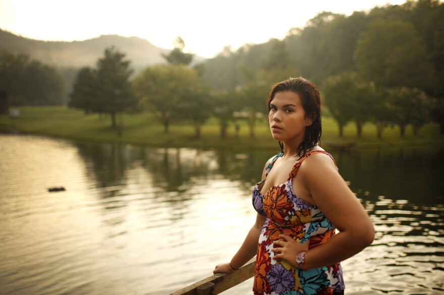 Wellspring student Bethany Gomez, 16, arrived in August from her home in Galveston, Texas. She had already spent two months at Wellspring last year as well as six weeks at a Wellspring summer camp and had lost about 65 pounds. "I'm about halfway there," she says.
