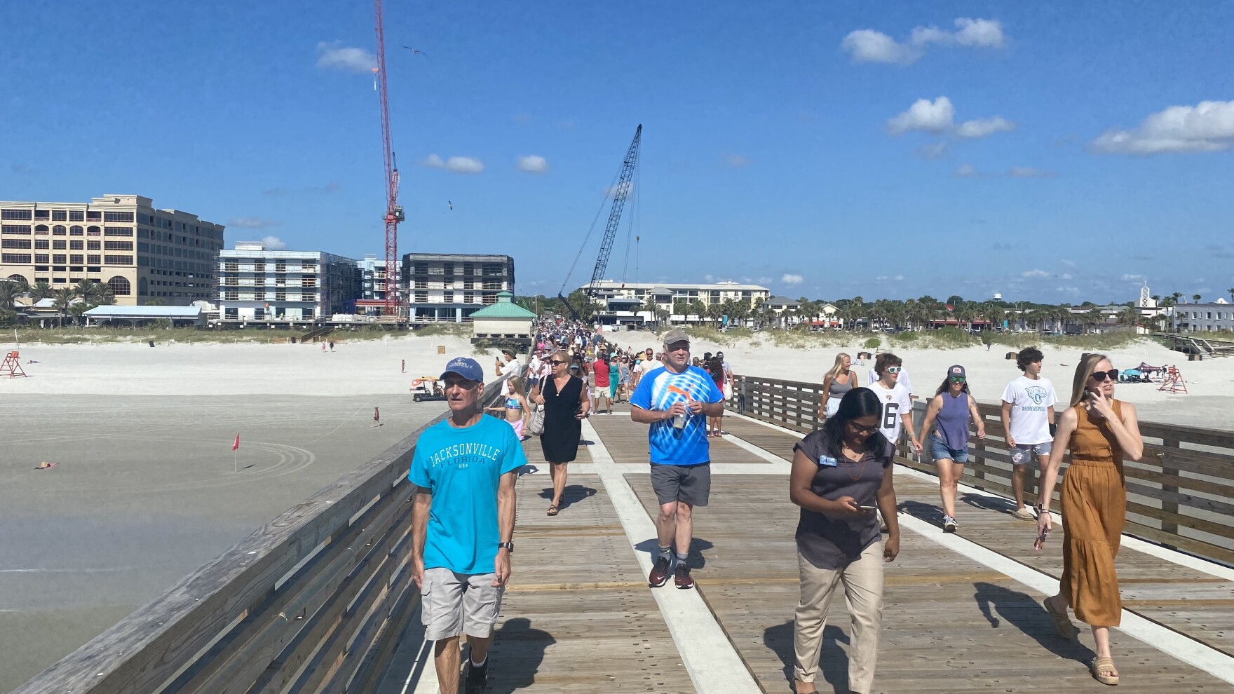 Jax Beach Pier reopens to public after three years of repairs WJCT