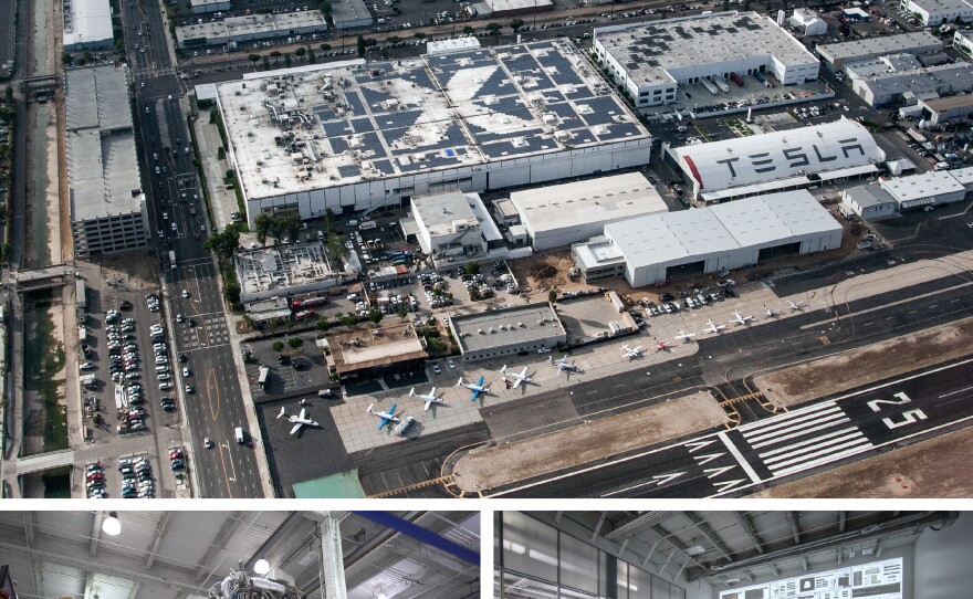 Aerospace has long been at the heart of manufacturing in Southern California. Commercial space exploration company SpaceX, formed in 2002, found a home in Hawthorne, in southwestern Los Angeles. SpaceX designs and manufactures most of its spacecraft in this factory, which was once owned by the Northrop Corp., where parts were made for Boeing 747 aircraft.