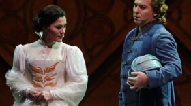 Francesca (Svetla Vassileva) is tricked into marrying an odious older man, but she still harbors feelings for his brother Paulo (Roberto Alagna).