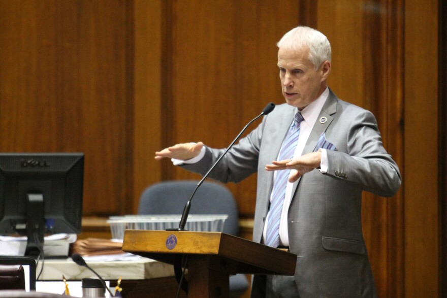 Only Rep. Bob Behning (R-Indianapolis), the author of HB 1376, spoke in favor of the bill in the House Elections and Apportionment Committee.