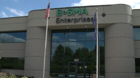 The entrance to Bosma Enterprises in Indianapolis