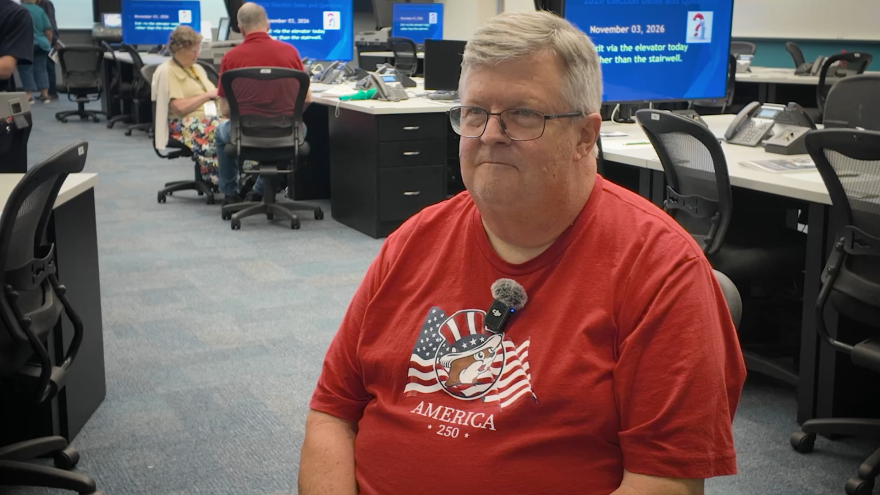 Supervisory Election Judge David Burton