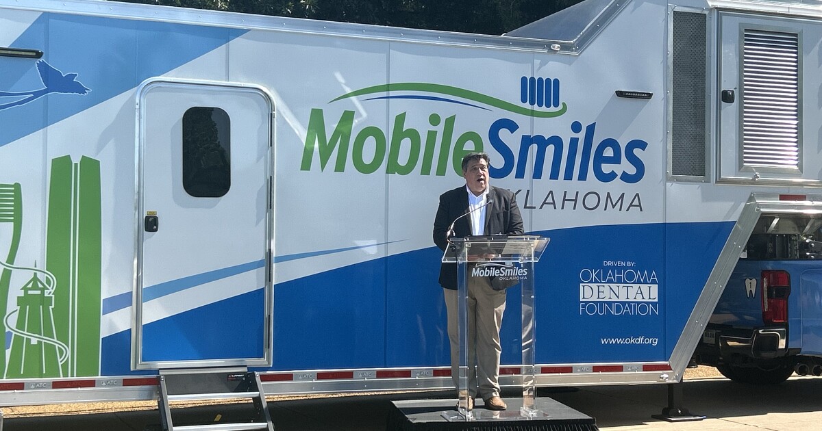 Oklahoma Dental Foundation unveils 5 mobile dental clinics to provide free care statewide