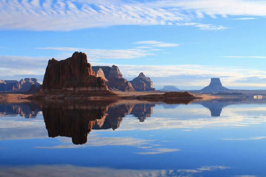 A view of Lake Powell, which makes up 13% of the Glen Canyon National Recreation Area. 