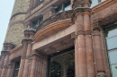 Exterior Cincinnati City Hall during snow