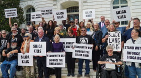 Appalachian policy groups, coal miners and family members rallied in Washington D.C. on Wednesday.