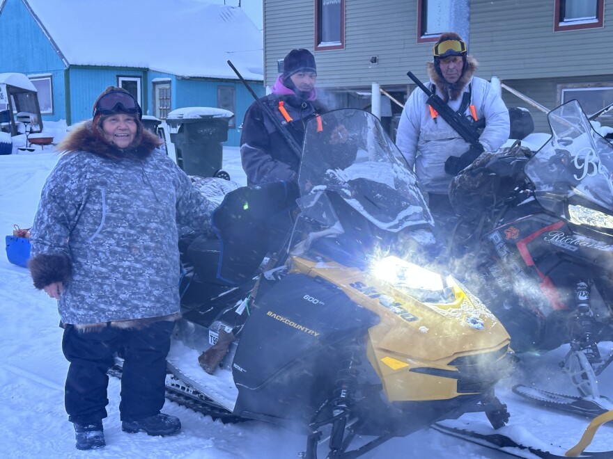 Aucha Kameroff, Arthur Richards Sr. and Raymond Brown Jr.