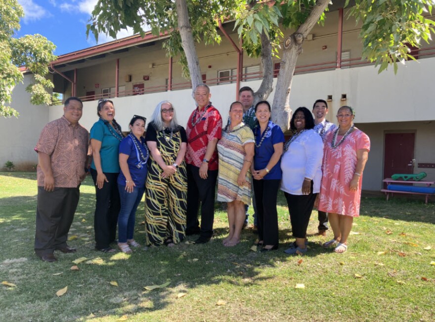 The West Maui Early Childhood Collective celebrated its opening at Princess Nahiʻenaʻena Elementary School with a blessing in late July.