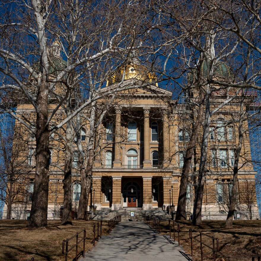 The south side of Iowa's Capitol.