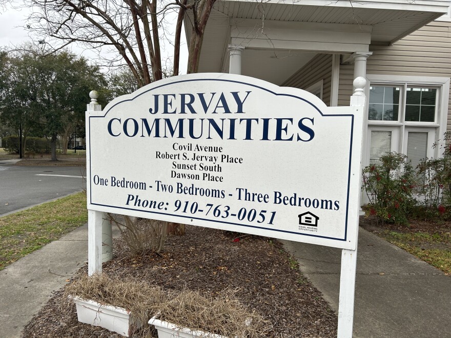 The Jervay housing development in Wilmington.