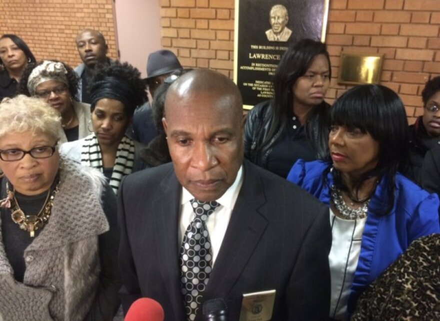 Vinita Park Mayor James McGhee, seen here in this 2015 photo, is one of a number of Black municipal mayors speaking out against Page this election cycle.