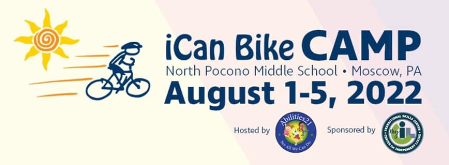Information on volunteering for the iCan Shine Bike Camp at North Pocono Middle School.