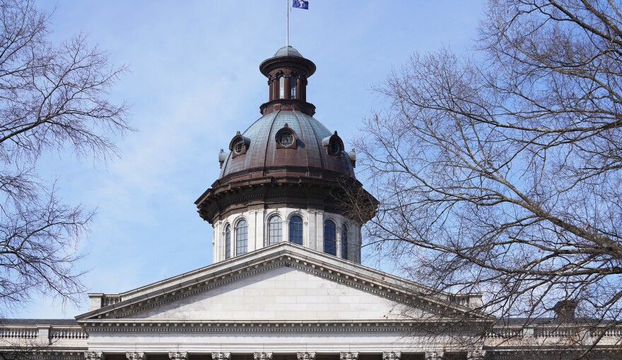 The South Carolina Statehouse on Feb. 10 , 2026.