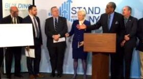 SUNY Tuition Freeze press conference