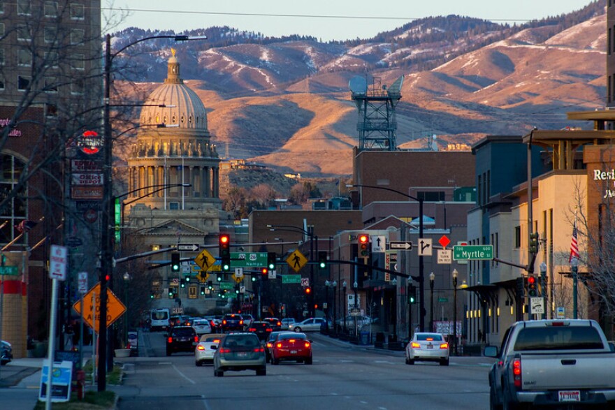 boise, capitol, idaho, street