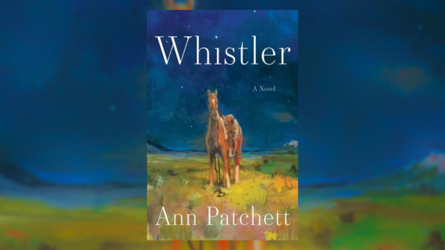 The cover art for "Whistler" by Ann Patchett.