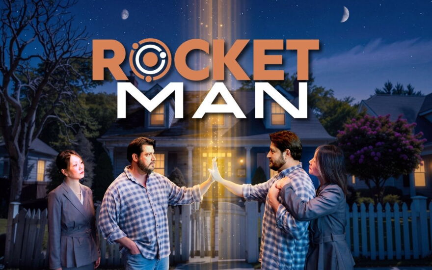 The Naples Players promotional image for 'The Rocket Man'