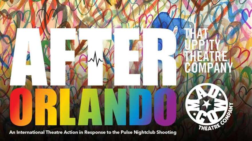 Photo courtesy of Mad Cow Theatre's Facebook event page for "After Orlando"