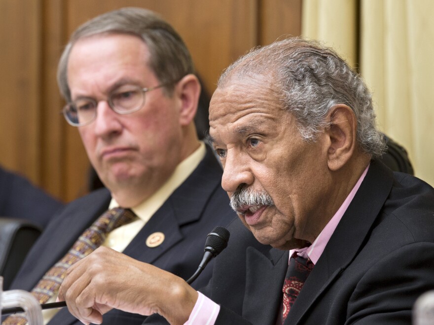 House Judiciary Committee Chairman Bob Goodlatte (left) and ranking member Rep. John Conyers said their proposal comes after months of negotiations "to ensure our federal criminal laws and regulations appropriately punish wrongdoers ... and do not waste taxpayer dollars."