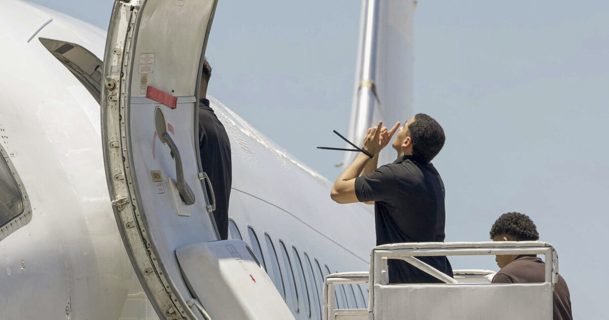 Venezuela releases 10 jailed Americans in deal that frees migrants deported to El Salvador by US