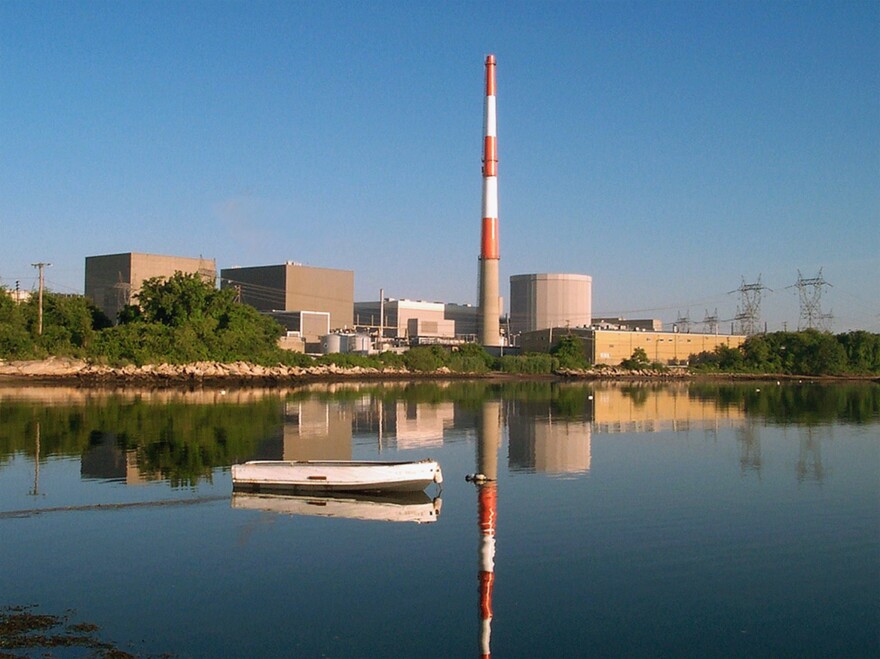 Millstone Power Station, Units 2 and 3. The nuclear power plants are located in Waterford, Connecticut.