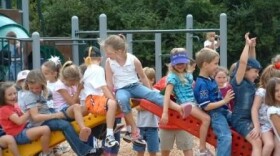 Kids playing on an X-Wave