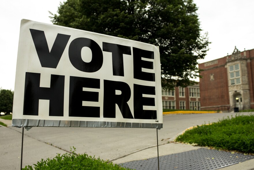 voting sign