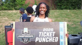Pictured: Virgin Islands Sports Ambassador Michelle Smith celebrates qualifying for the 2026 NCAA Division I Outdoor Track and Field Championships after advancing in both the 400-meter hurdles and the 4x400-meter relay at the NCAA East Regional Championships while competing for the University of Georgia.